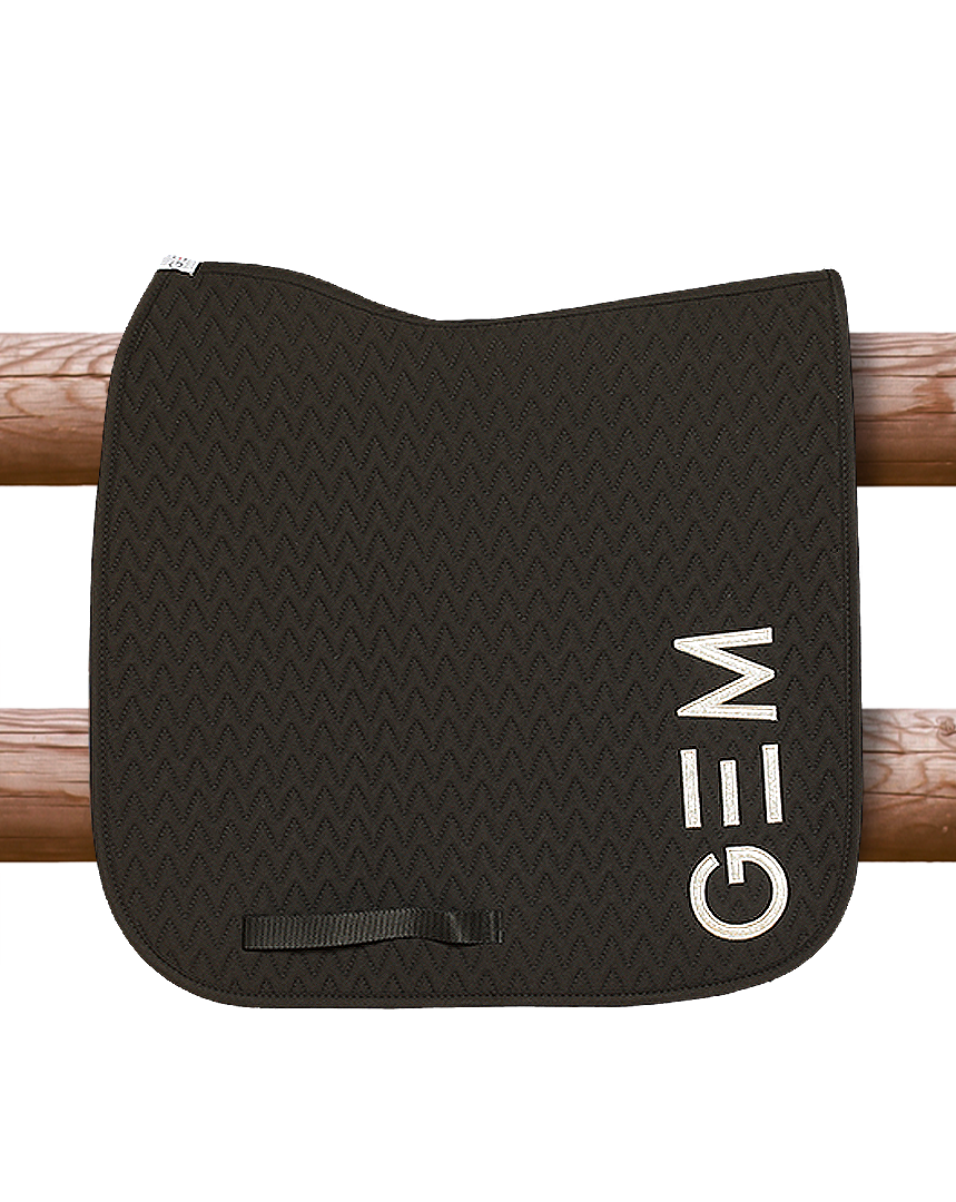 Ten Dressage Saddle Pad•Black