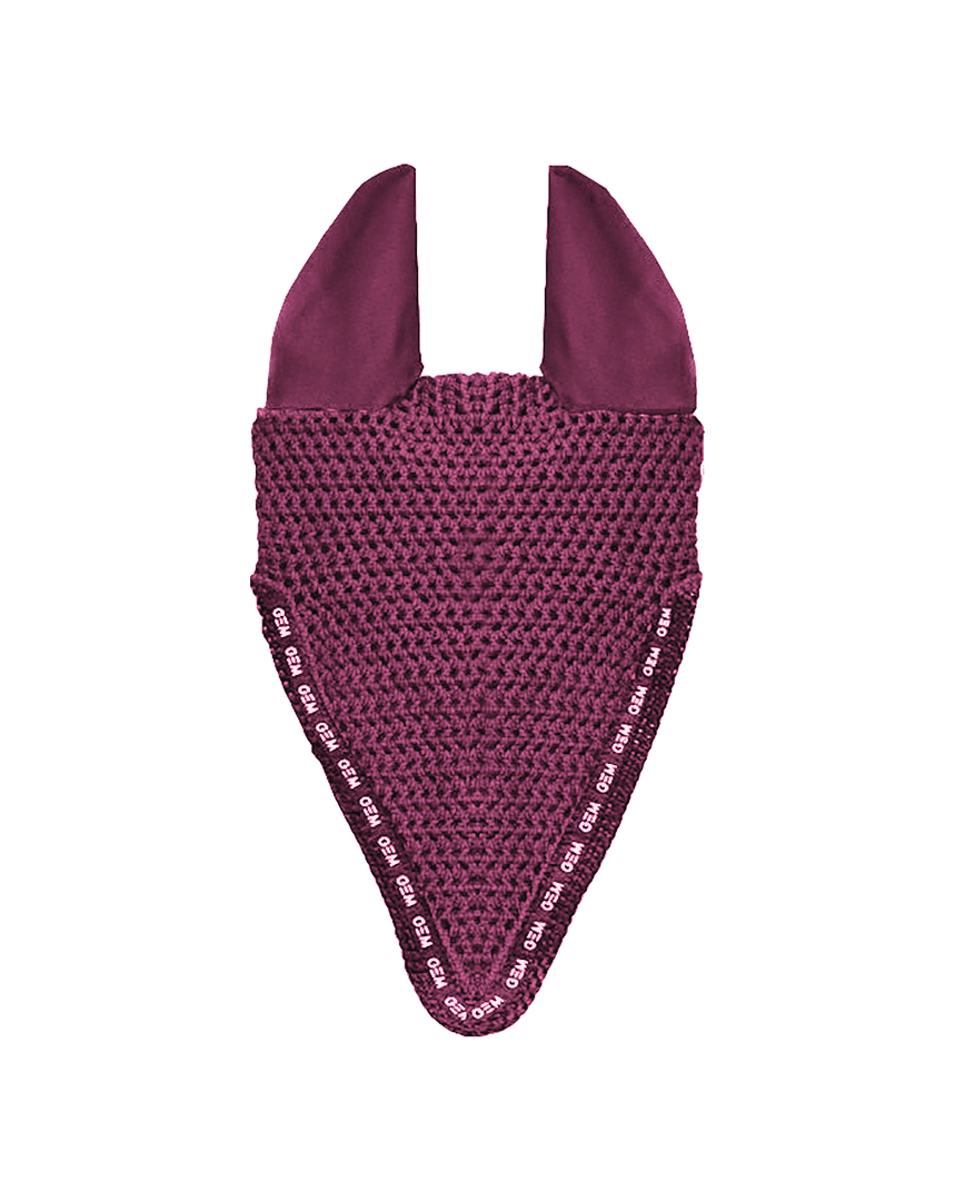 Love GEM Ear Net•Bordeaux