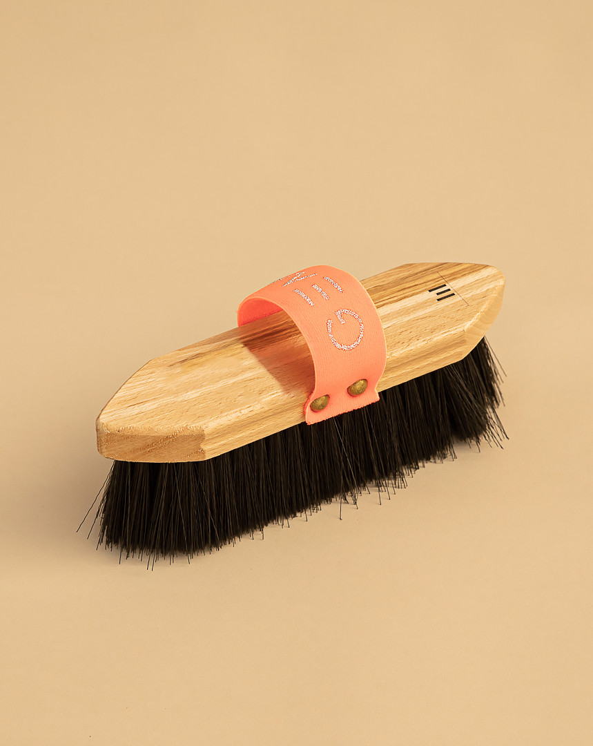 Brosse poils longs•Corail