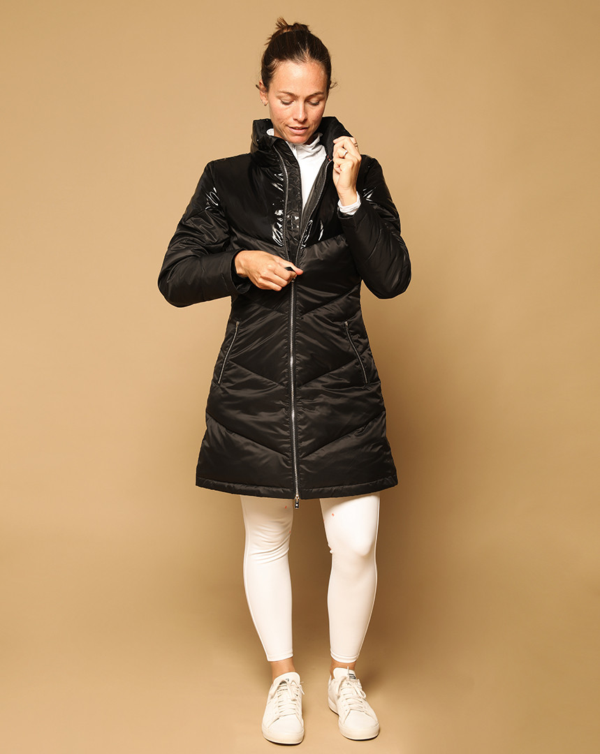 Tower Puffer Jacket•Black