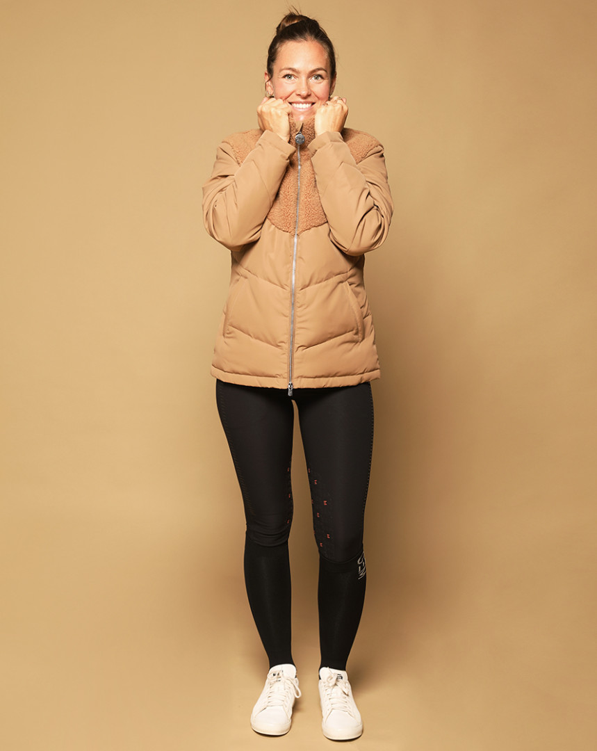 Namaste Puffer Jacket•Camel