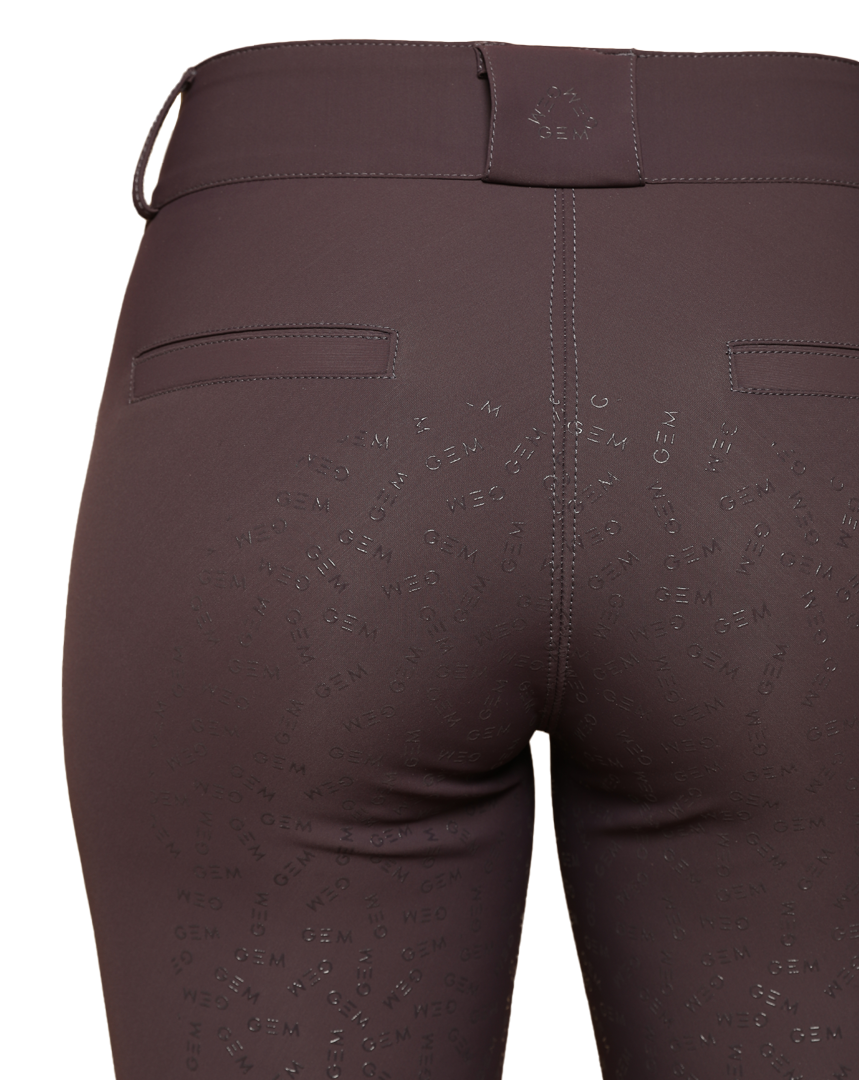 Pantalon John Full grip•Prune